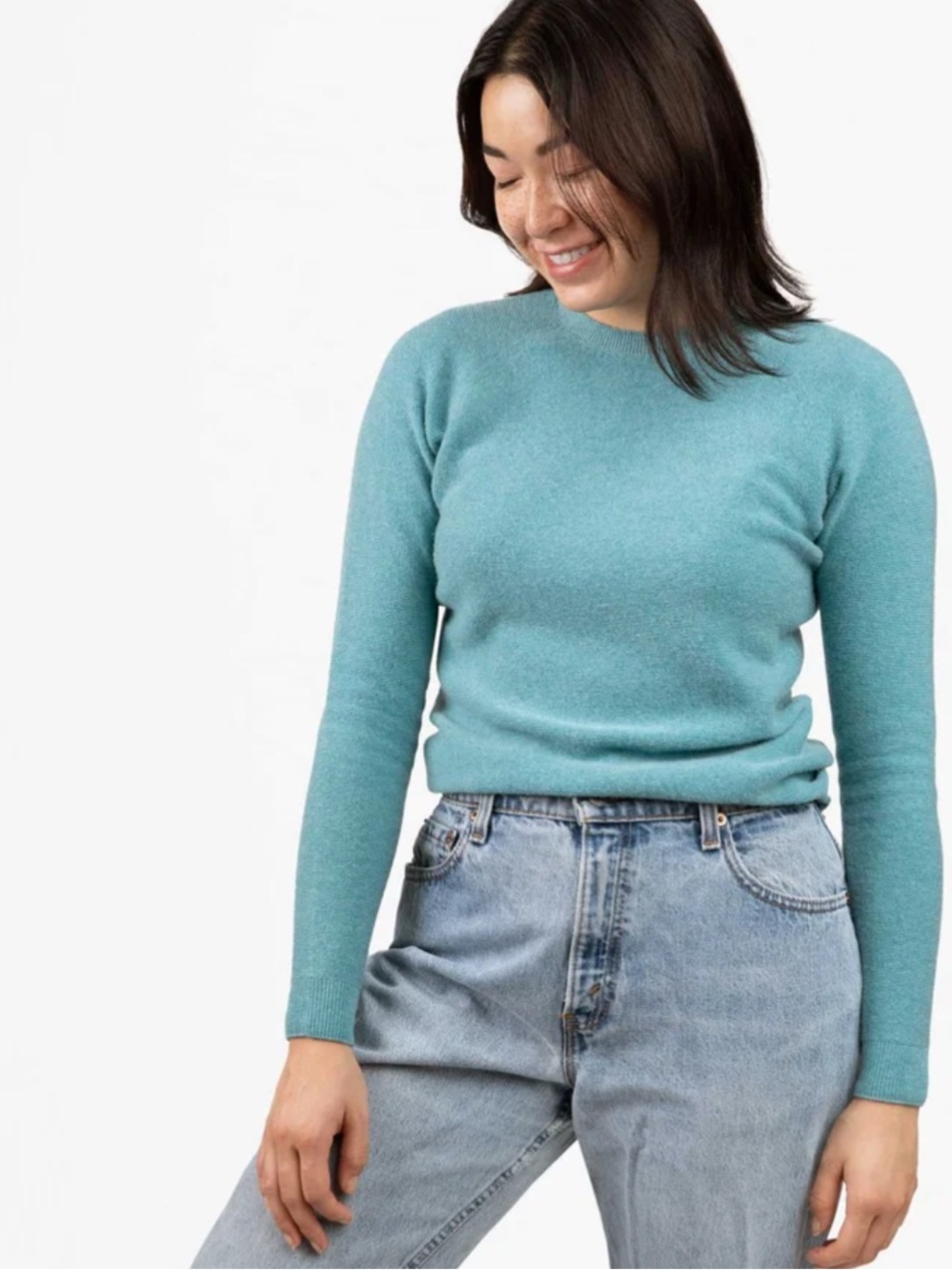 Oliver Charles all-season crew neck wool sweater